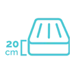 Altezza 20 cm
